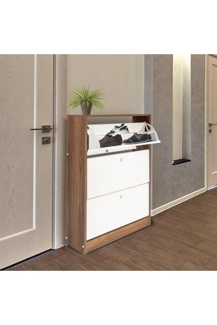 Ofisbazaar 3 Katlı Modern Ayakkabılık