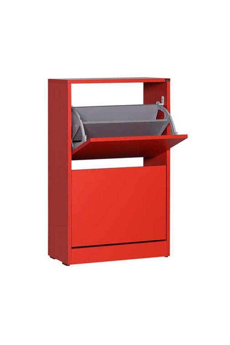 Adore Flat Duo 2 Katlı Ayakkabılık Dolabı - Sarı