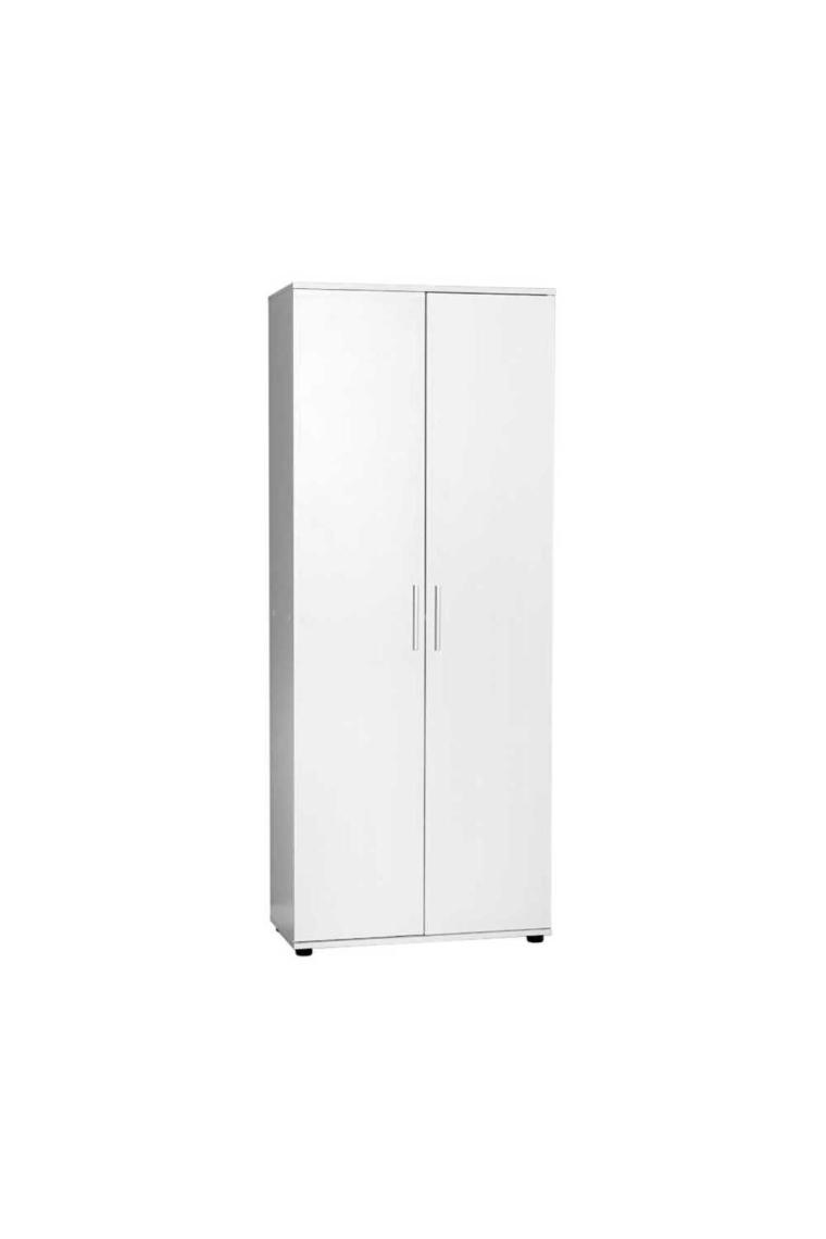 adore mobilya Porto 10 Bölmeli 2 Kapılı Geniş Ayakkabı Dolabı-Beyaz