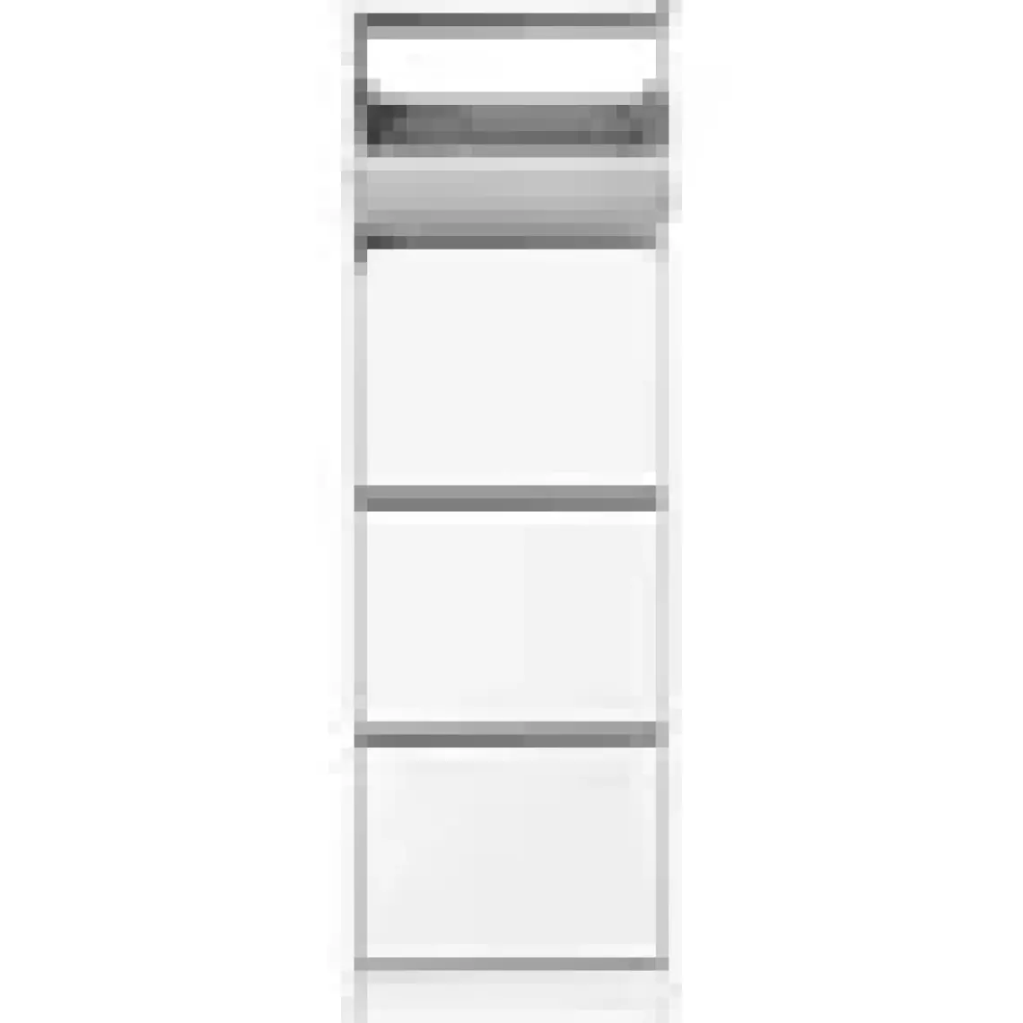Adore Flat Duo 4 Katlı Ayakkabılık Dolabı - Kırmızı