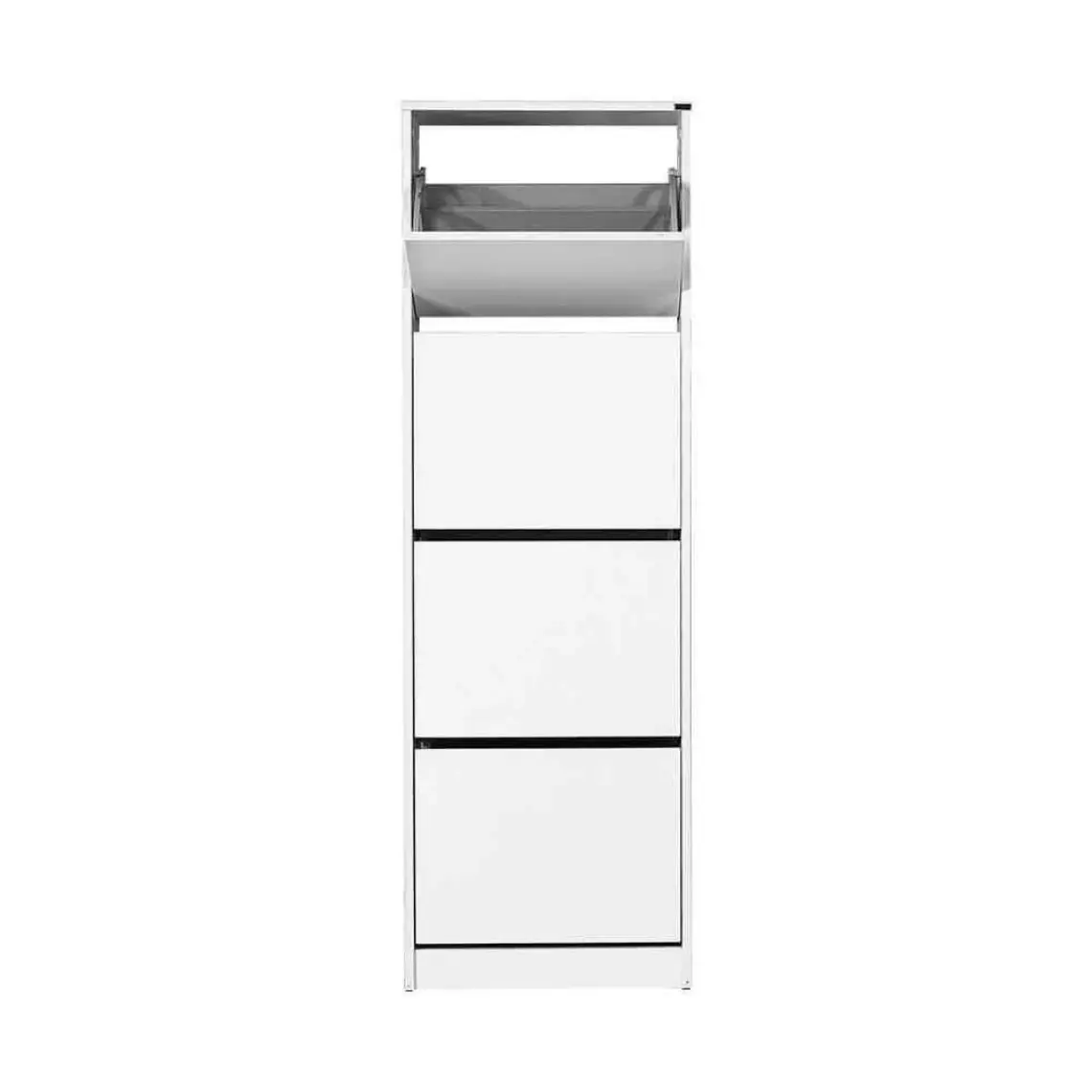Adore Flat Duo 4 Katlı Ayakkabılık Dolabı - Kırmızı