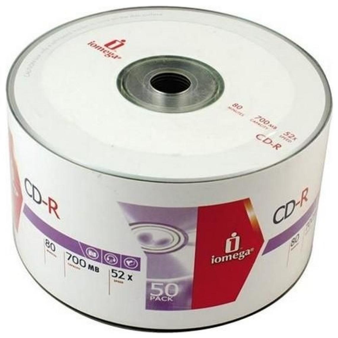 Iomega Boş CD-R 52X50'Li Spindle Boş CD