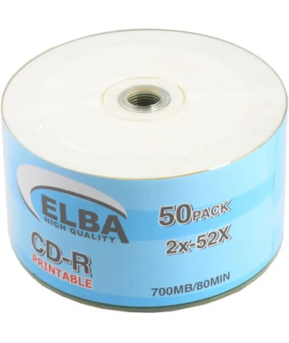 Elba Cd-R 700Mb-80Mın Prıntable 50Li Shrink