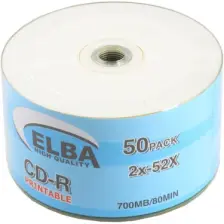 Elba Cd-R 700Mb-80Mın Prıntable 50Li Shrink
