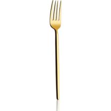 Amore Titanyum Parlak Gold 6 Adet Tatlı Çatalı