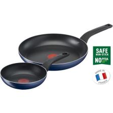 Tefal B42290 Titanyum 1X Easy Cook & Clean 2'li Tava Seti 20/28 cm - 2100123947