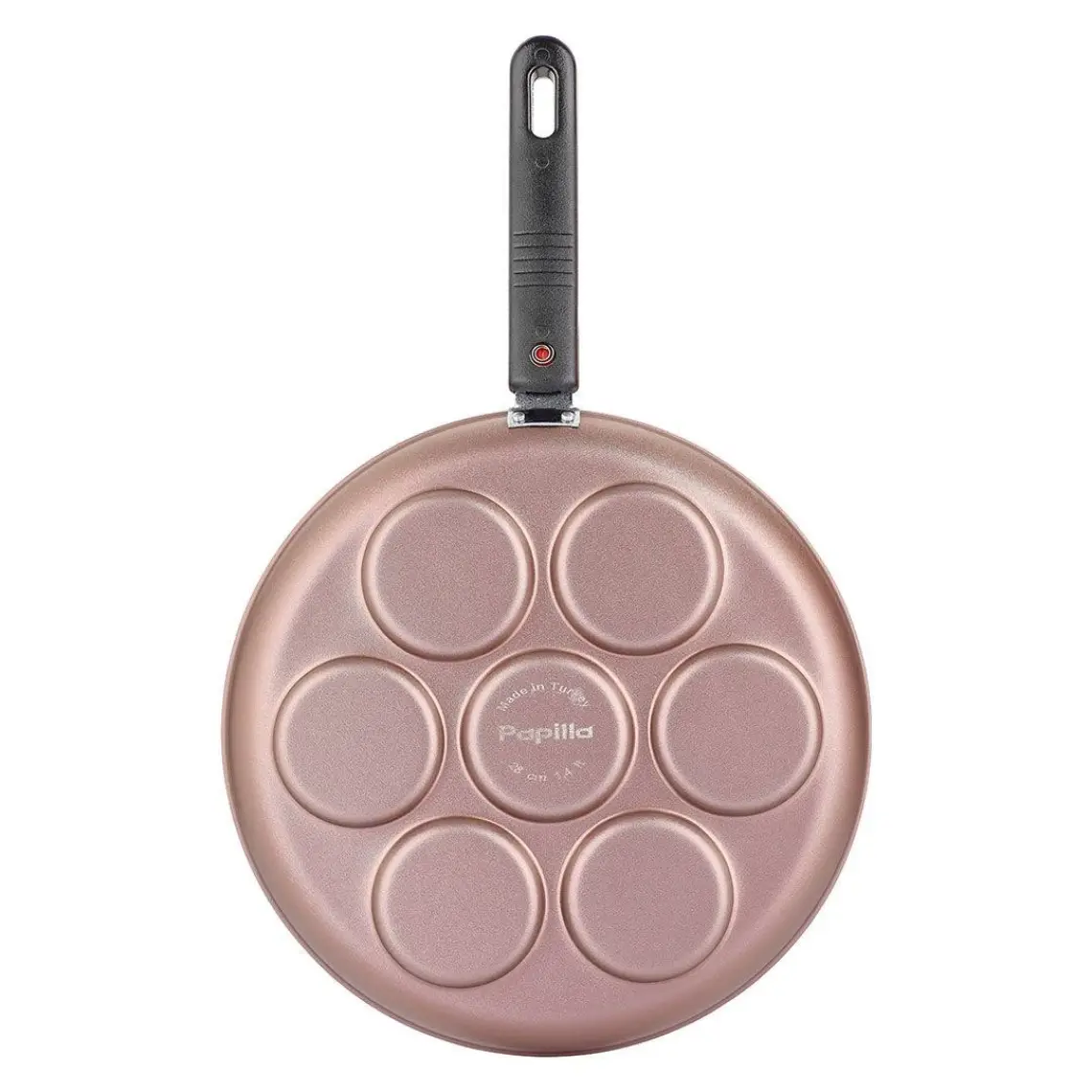 Papilla Bravo Pancake Tava Tak-Çıkar Saplı Purple Rose
