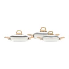 Karaca X Refika Birgül Swiss Crystal 6 Parça Sahan Seti Creamy
