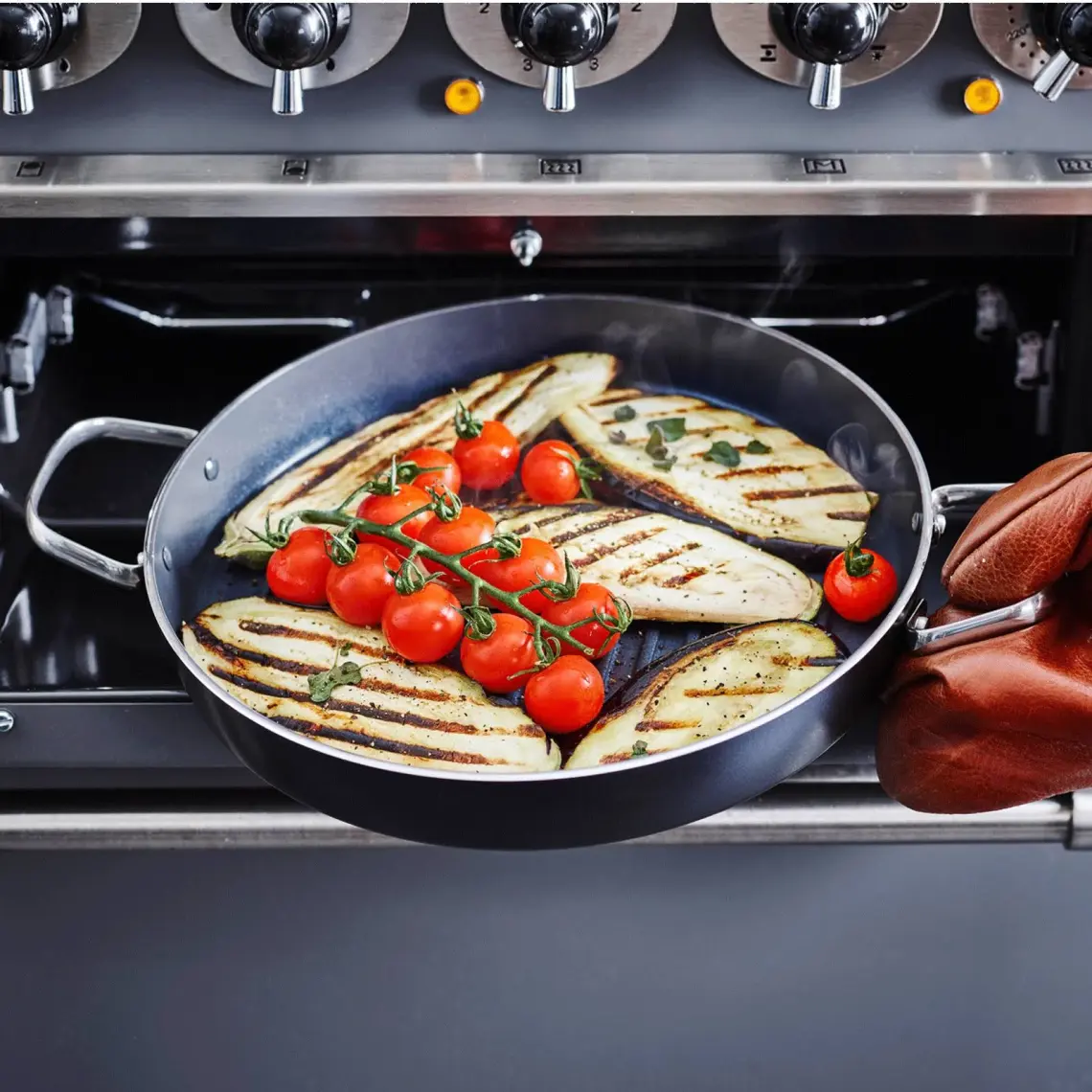 Greenpan Brussels Thermolon Seramik 28CM Izgara Tava