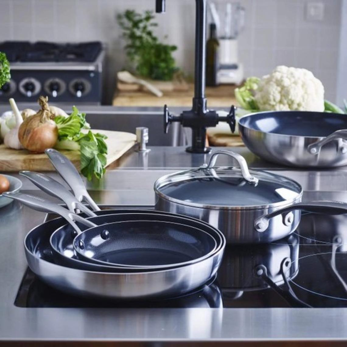 Greenpan Geneva 3'lü Tava Seti 20-24-28cm