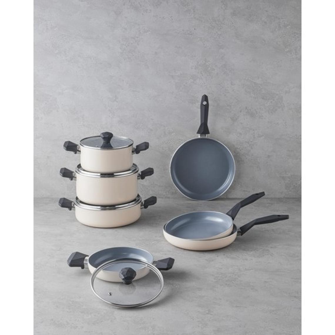 English Home Prego Cerawell Tava 28 cm Krem