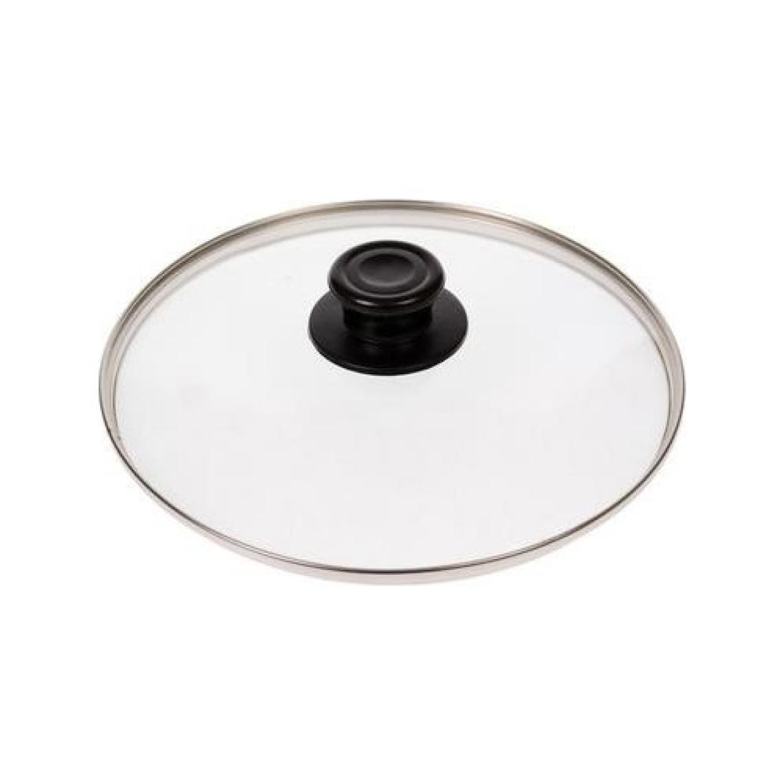 Doğuş Mutfak Tencere Tava Sahan İçin Buhar Delikli Temperli Z Tipi Cam Kapak 20 cm