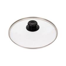 Doğuş Mutfak Tencere Tava Sahan İçin Buhar Delikli Temperli Z Tipi Cam Kapak 20 cm