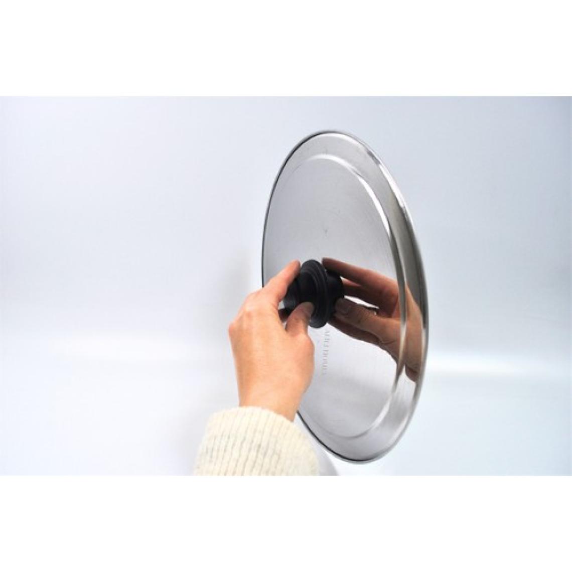 Afili Home 28 cm Paslanmaz Çelik Tava Kapağı, Metal Balık Tava Kapağı, 28 cm Tavalara Uygun Kapak, Yağ Sıçratmaz Tava Tencere Kapağı