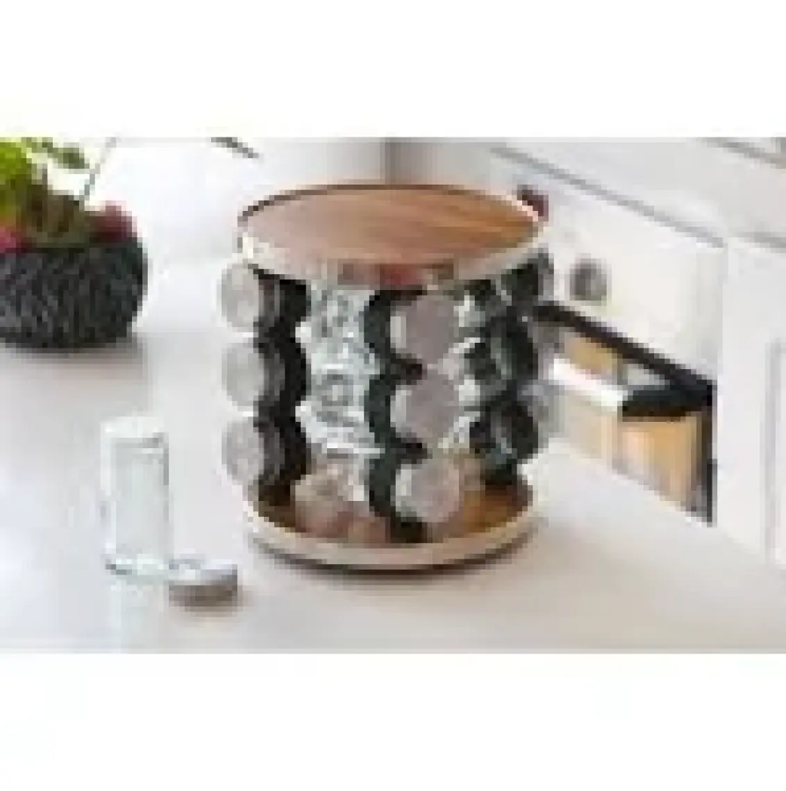 Gönül Baharat Seti 12'li Döner Standlı Ahşap G2711