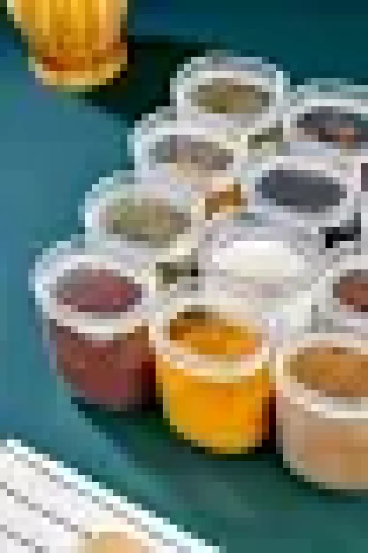 Fbz Home Etiketli Vakumlu Damla Baharatlık Takımı - Sızdırmaz Kapaklı Mika Baharatlık 400 ml 12'li