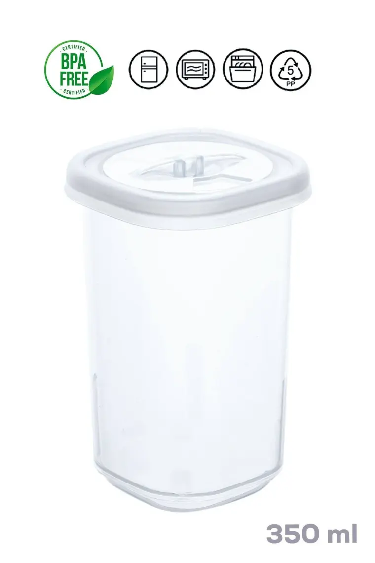 Porsima 1059 12'li Etiketli Kilitli Kapaklı Baharatlık Seti-Baharatlık Saklama Kabı Baharatlık - 350 cc Füme