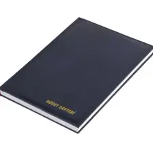 Gülpaş Nöbet Defteri  Suni Deri  22X32 200 Yaprak
