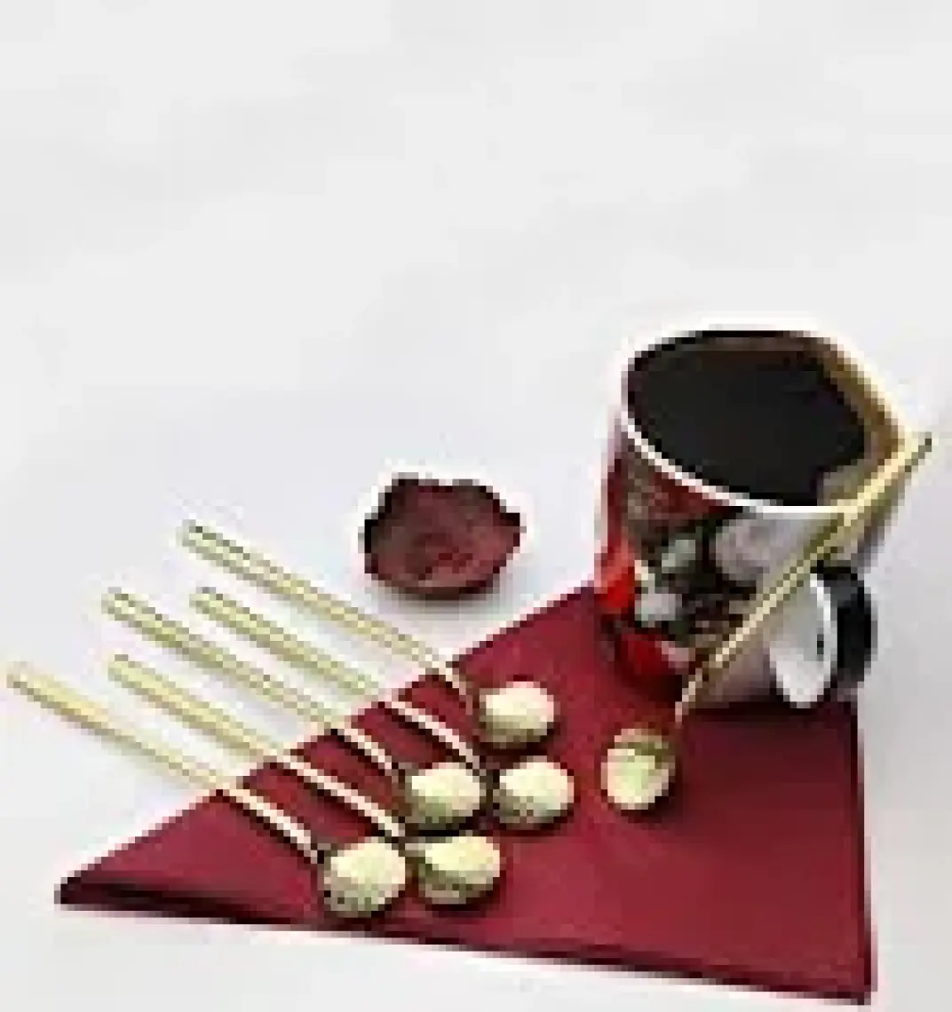 ÖzSa Home 6 Adet Lüx Gold Çay Kaşığı Kahve Nescafe Sunum Kaşık Seti Kutulu 12CM 18/10 Paslanmaz Çelik
