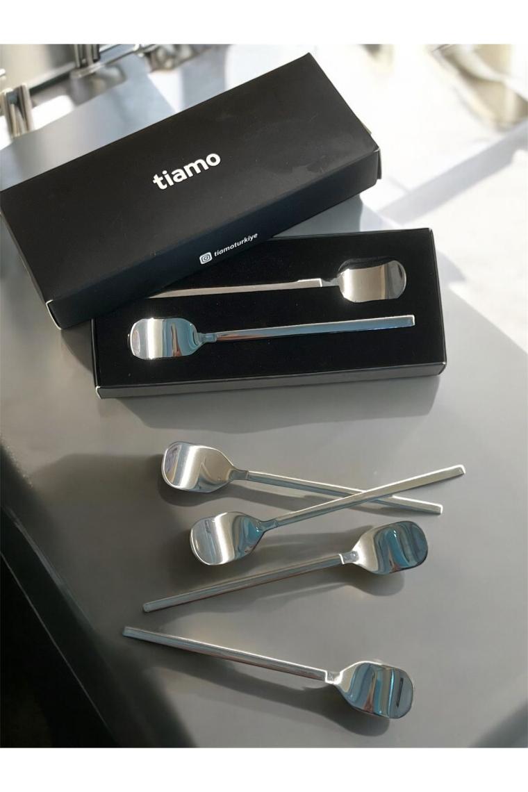 Seramikci Tea Spoon Amor Gold 6'lı Çay Kaşığı
