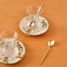 Bella Maison Siena 6'lı Çay Kaşığı Seti Gold