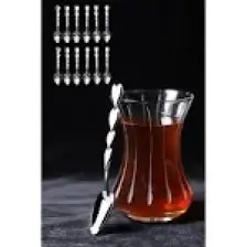 Doğuş Mutfak Elite Çay Kaşığı Kalpli 2'li 6 Adet