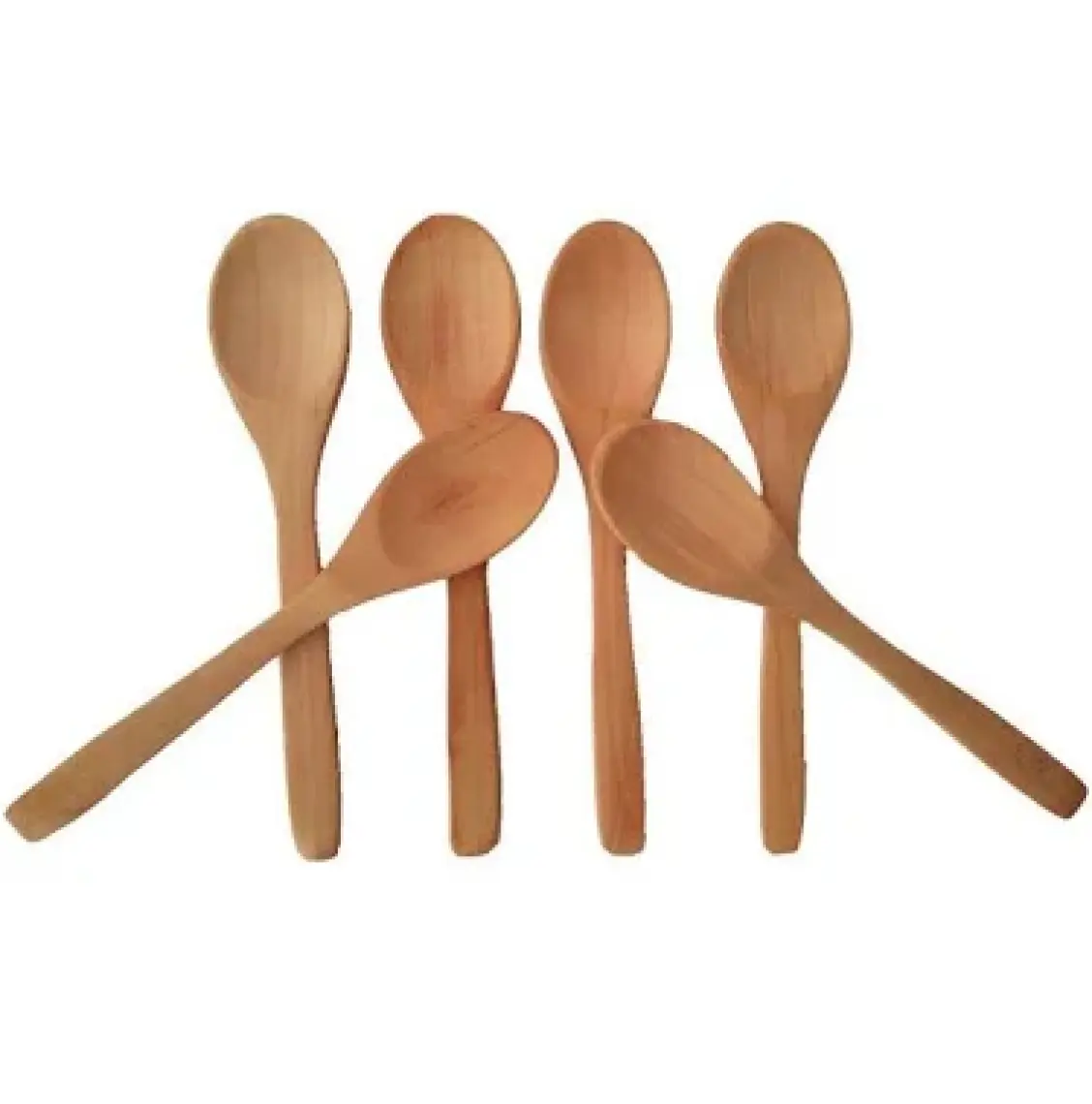 Balsa Ahşap Çay Kaşığı 6'lı