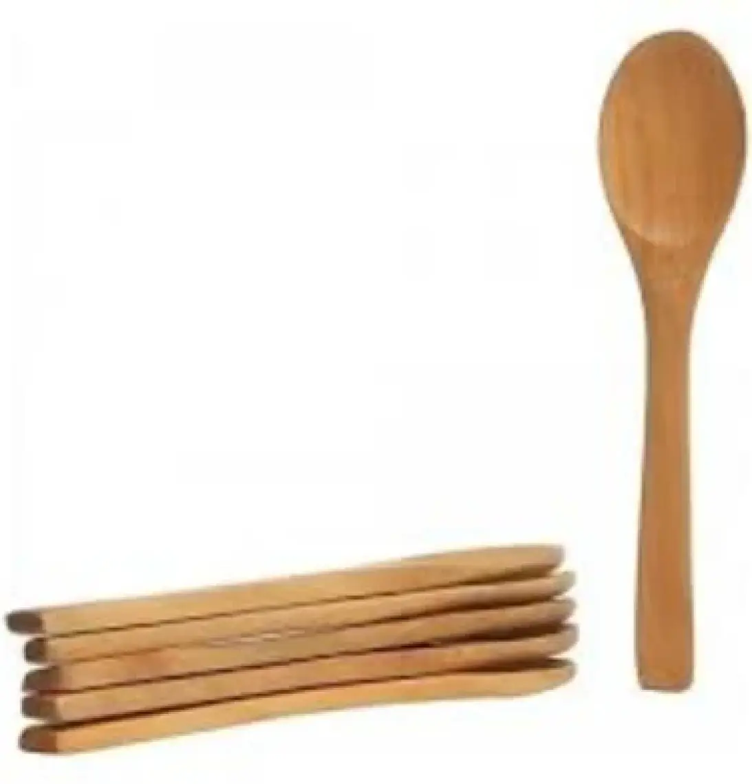 Balsa Ahşap Çay Kaşığı 6'lı