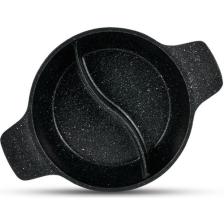 ThermoAD Multipan | Güveç Sahan | Kendinden Bölmeli | Pyro Serisi | 22 cm | Siyah