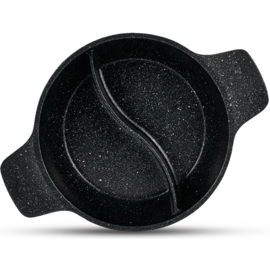 ThermoAD Multipan | Güveç Sahan | Kendinden Bölmeli | Pyro Serisi | 22 cm | Siyah