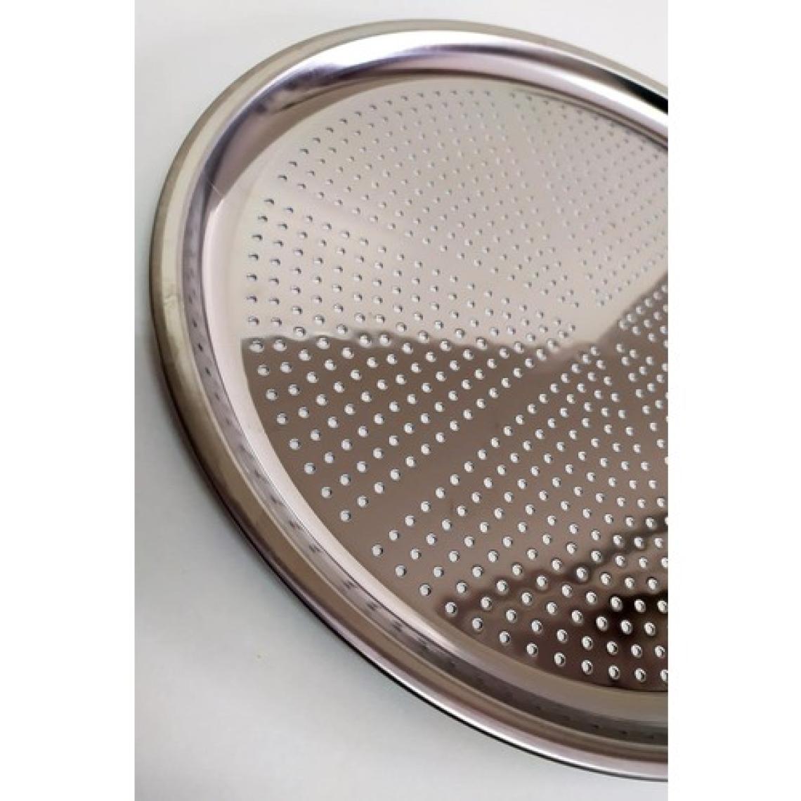 Evefix Paslanmaz Çelik Pizza Tepsisi,delikli Lahmacun ve Pizza Tavası,fırın Tepisisi (36 Cm)