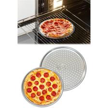 Hitfoni Delikli Pizza Tepsisi Lahmacun Pide Tepsisi 36 cm.