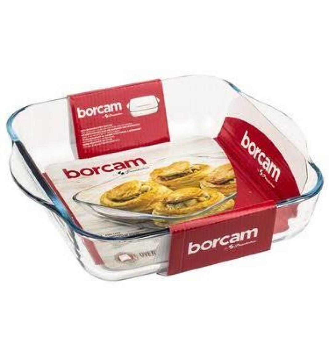 Paşabahçe Borcam Kare Dikdötgen Tepsi-59034