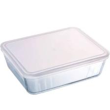 Pyrex 244P000/7043 Kapaklı Dikdörtgen Saklama Kabı 4L