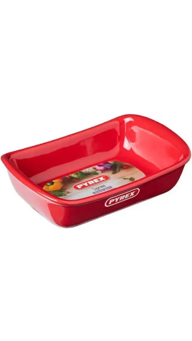 Pyrex SU22RR5/7048 22 cm Fırın Kabı Kırmızı