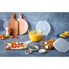 Pyrex kare Fırın Kabı+Kapak 20X20CM 1,6l