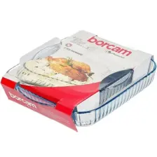 Paşabahçe Borcam 2'Li Kare Tepsi