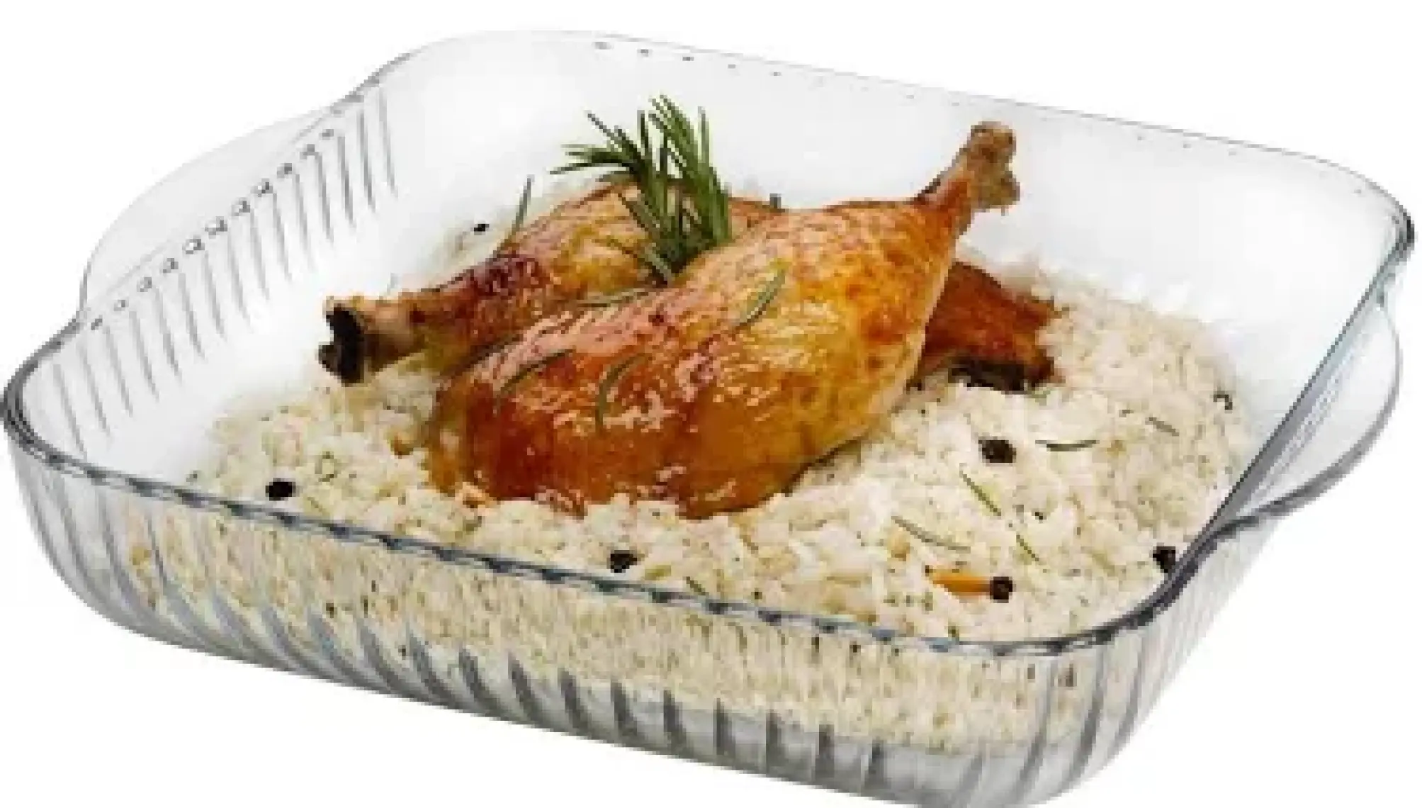 Paşabahçe Borcam 2'Li Kare Tepsi