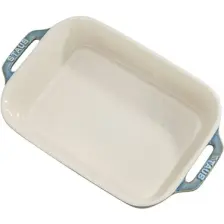 Staub Seramik Fırın Kabı 27x20 cm Antik Turkuaz