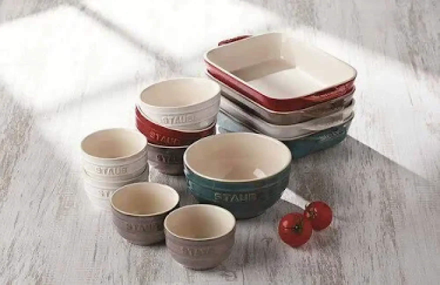 Staub Seramik Fırın Kabı 27x20 cm Antik Turkuaz