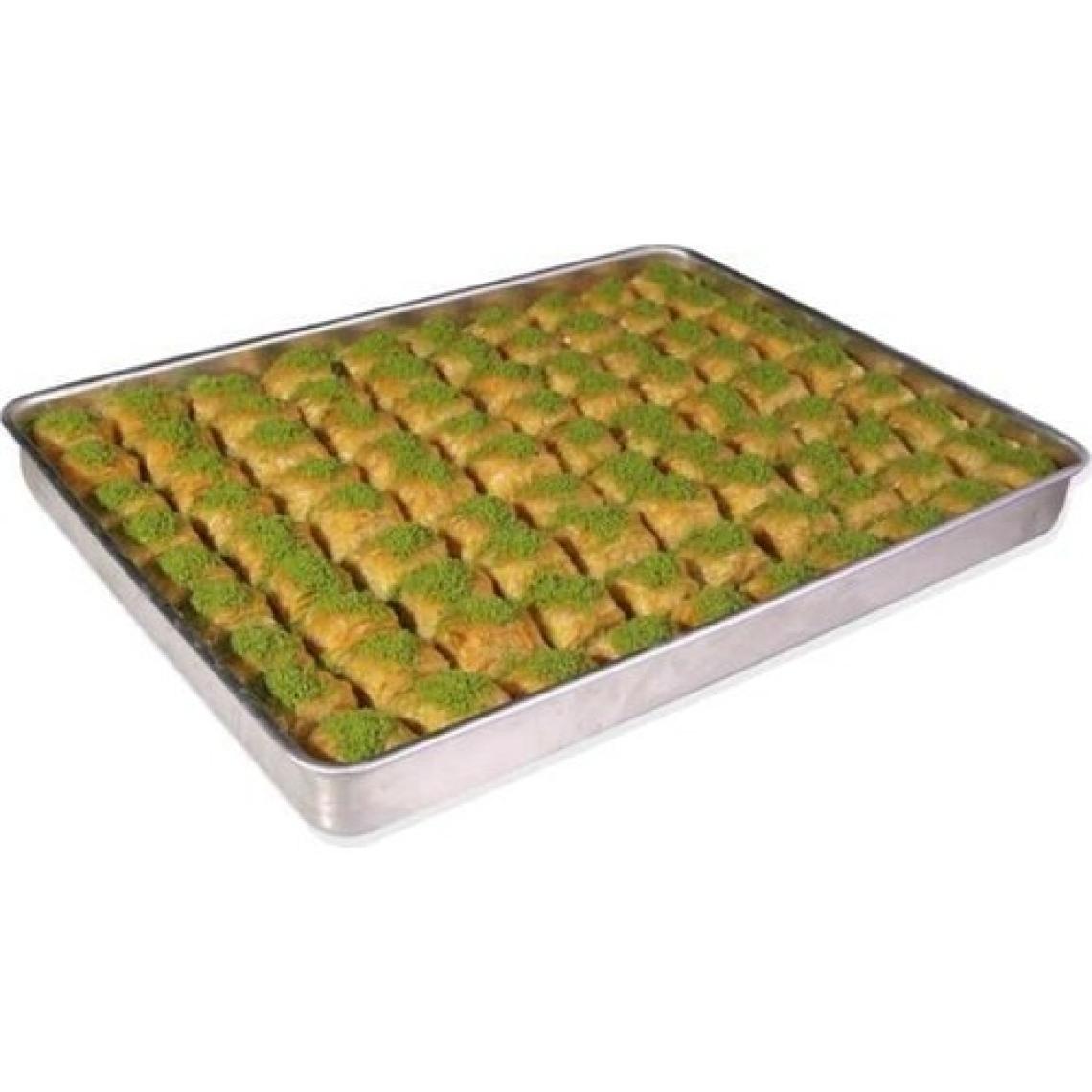 Bakır Sanatı Alüminyum 35 x 45 x 4 cm 850 gr Baklava Börek Tepsisi