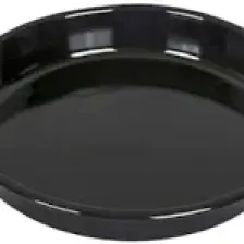Hazarpazar Emaye 42 cm Yuvarlak Tepsi