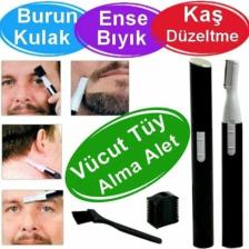 Hk-518 Burun Kulak Üstü Bıyık Ense Kılı Alma Sakal Kaş Düzeltme Traş Tüy Alma Ve Tıraş Makinesi