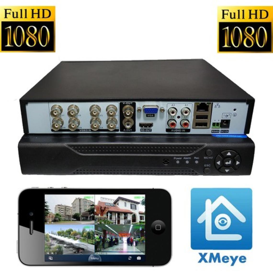 Elcam Ahd 8 Kanal Dvr Güvenlik Kamera Kayıt Cihazı  Xmeye Yazılım Full Hd 1080