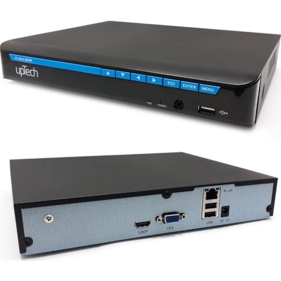 Uptech NVR-K7608-1H Kayıt Cihazı Nvr 8 Kanal H.264 1080P