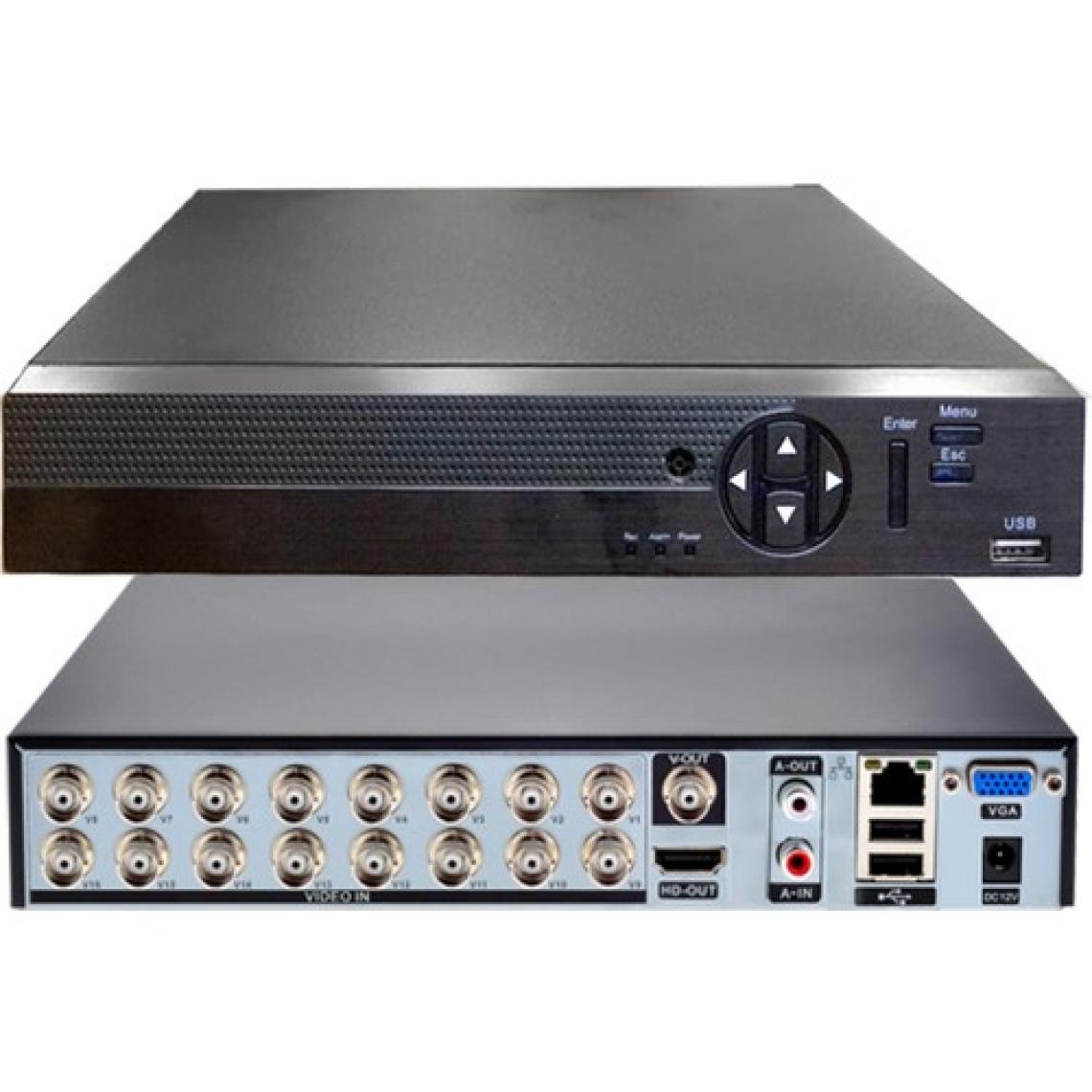 Bises 16 Kanal 5 Megapiksel 1080N Kayıt H265+ Sıkıştırma Ahd Kayıt CİHAZI_BS9016