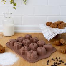 12'li Karma Desen Kek ve Kurabiye Kalıbı Sl04