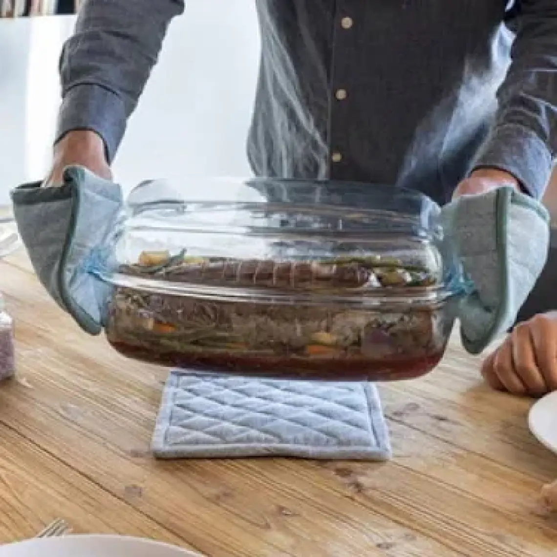 Pyrex Saklama Kabı Casserole 6,5 lt