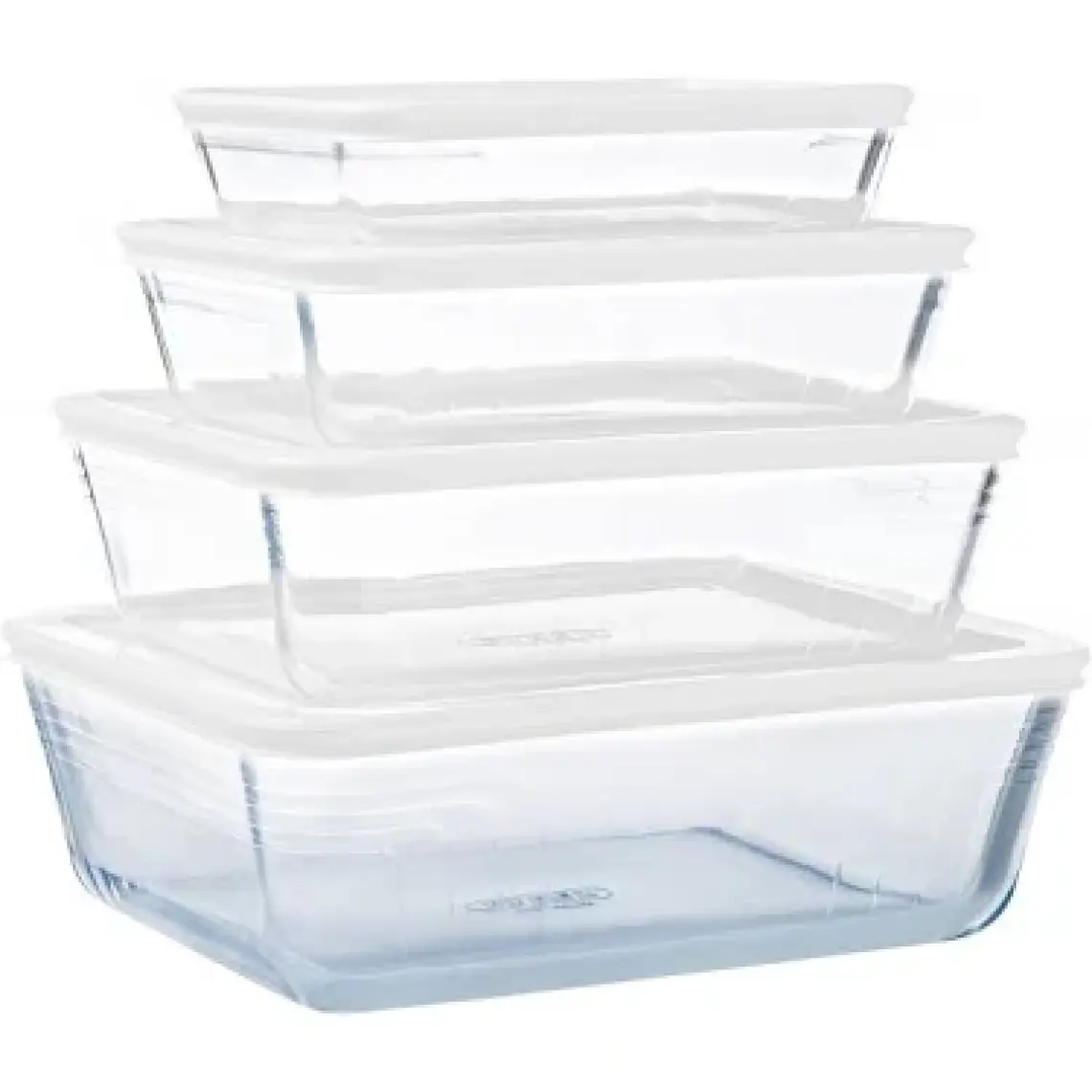 Pyrex Dikdörtgen Kapaklı Saklama Kabı 1.6 L