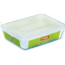 Pyrex Dikdörtgen Kapaklı Saklama Kabı 1.6 L